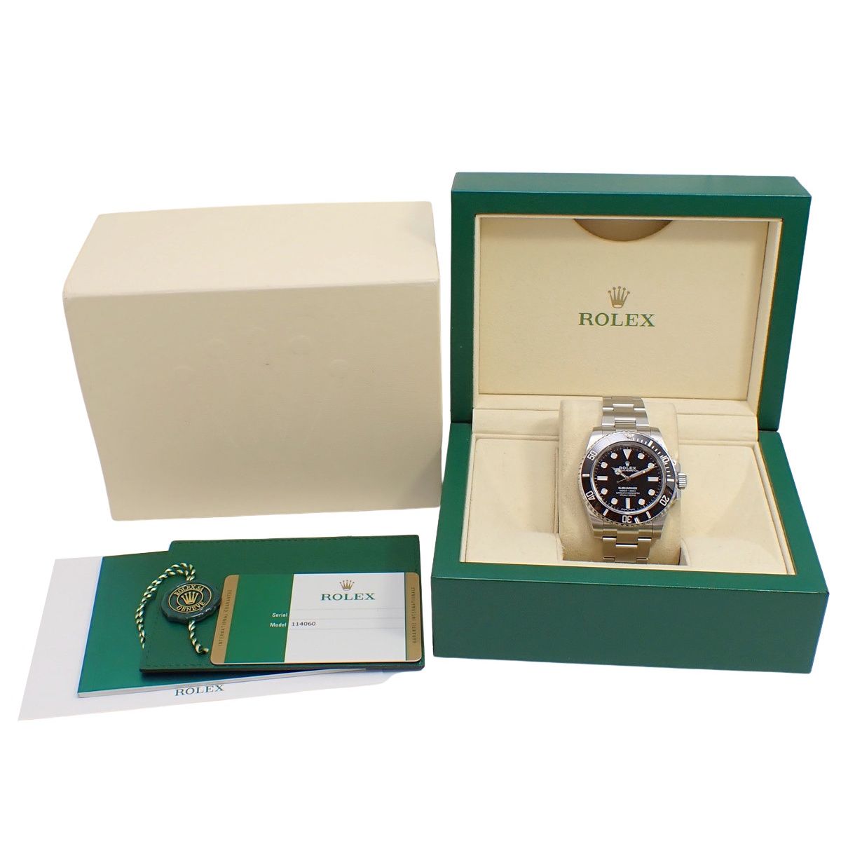 保証書付】ロレックス サブマリーナー 114060 SS ランダム番 ブラック  