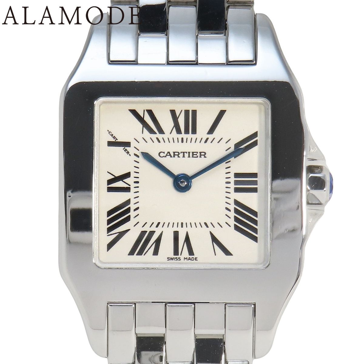 カルティエ サントス ドゥモワゼル LM W25065Z5 SS クオーツ メンズ 41100089806 アラモード