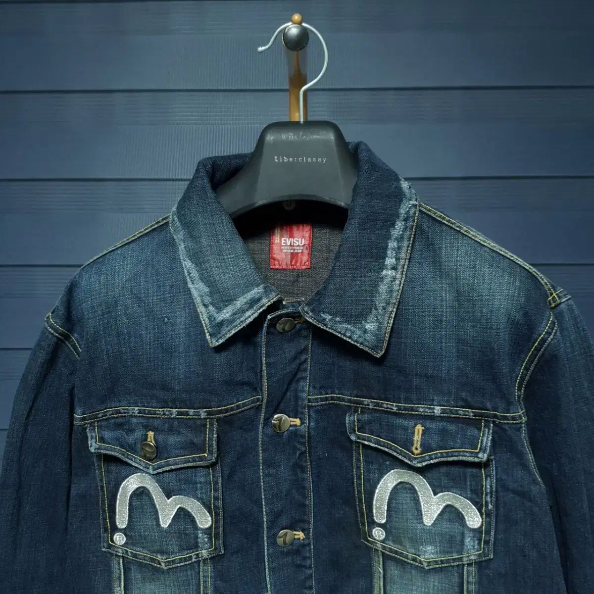 L エヴィス メンズ デニムジャケット