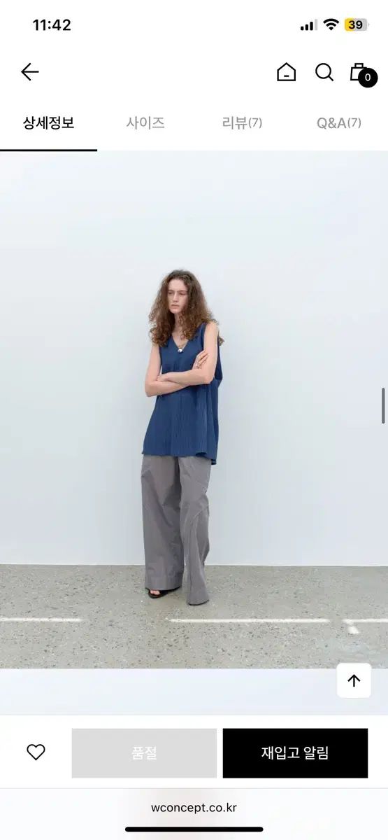 エートス レイヤード ミニ ドレス ダークブルー