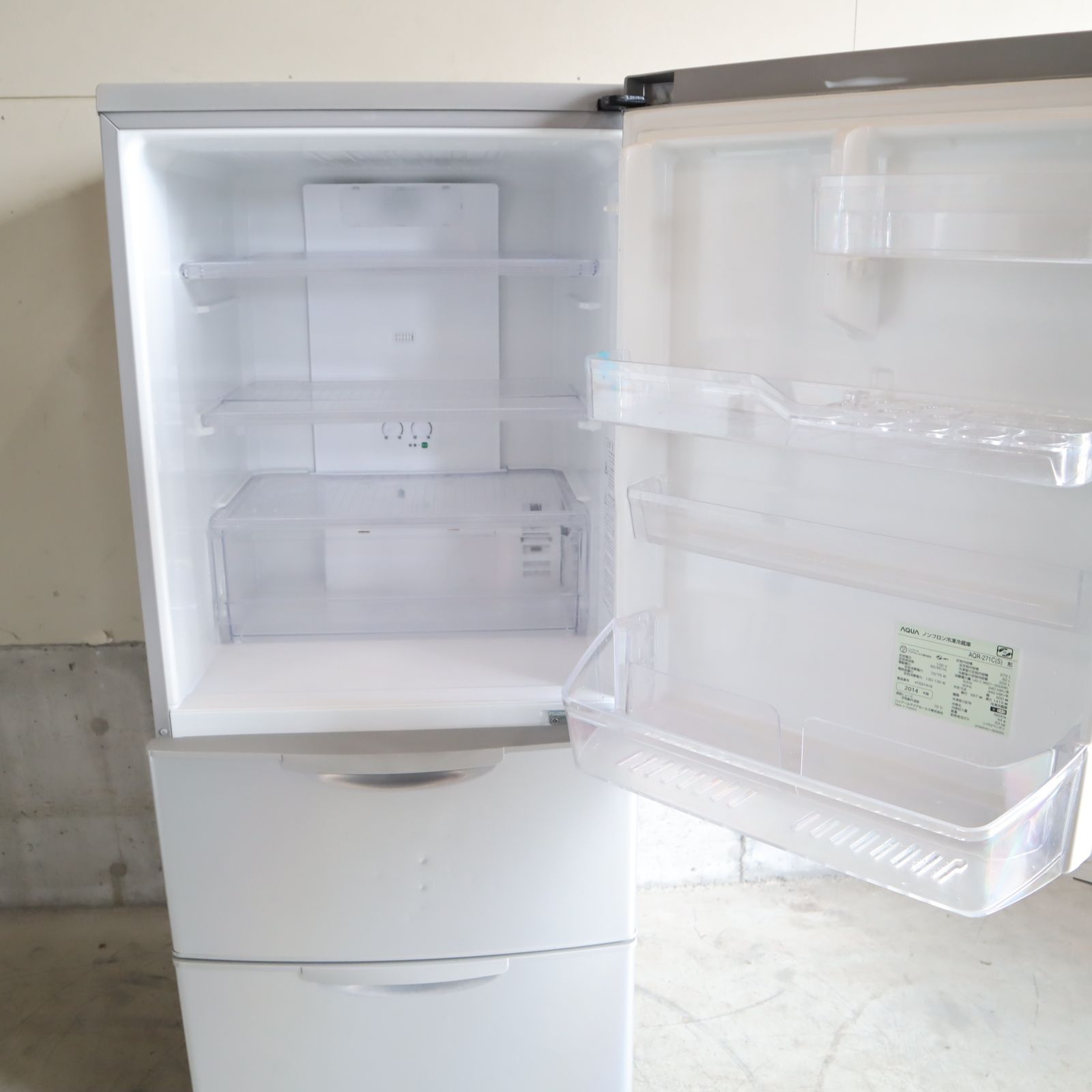 アクア AQUA 冷凍冷蔵庫 AQR-271C 272L R60300 AQR-27N | 容積272L