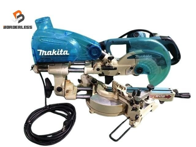 品 コメント必読 makita マキタ 100 V 50 60 Hz 216 mm スライドマルノコ LS 0814 F ライト付き 電動工具 切断117293