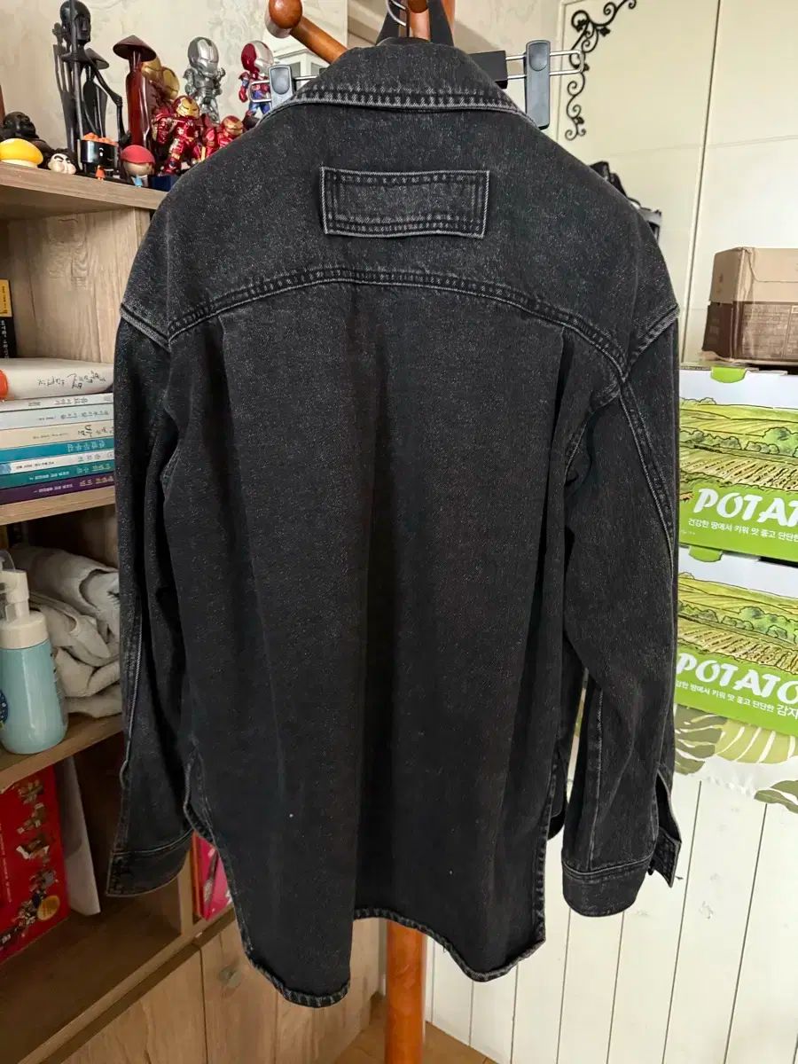 ZIO SONGZIO ブラックデニムジャケット
