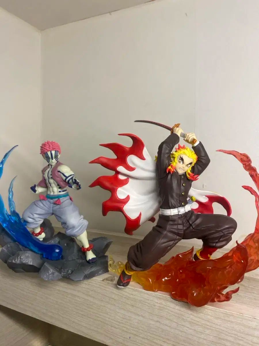 鬼滅の刃 クロスリンク 煉獄杏寿郎 猗窩座 フィギュア