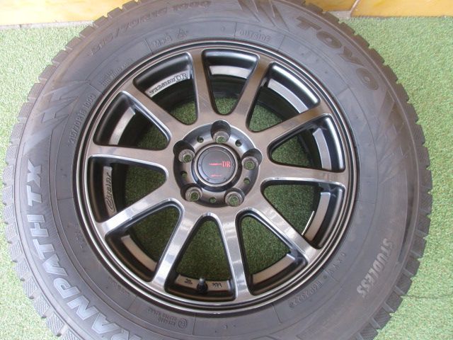 み バージョンDR 215 70 R 16 スタッドレスタイヤ４本SET RAV 4 ヴァンガード デリカD 5 アウトランダー