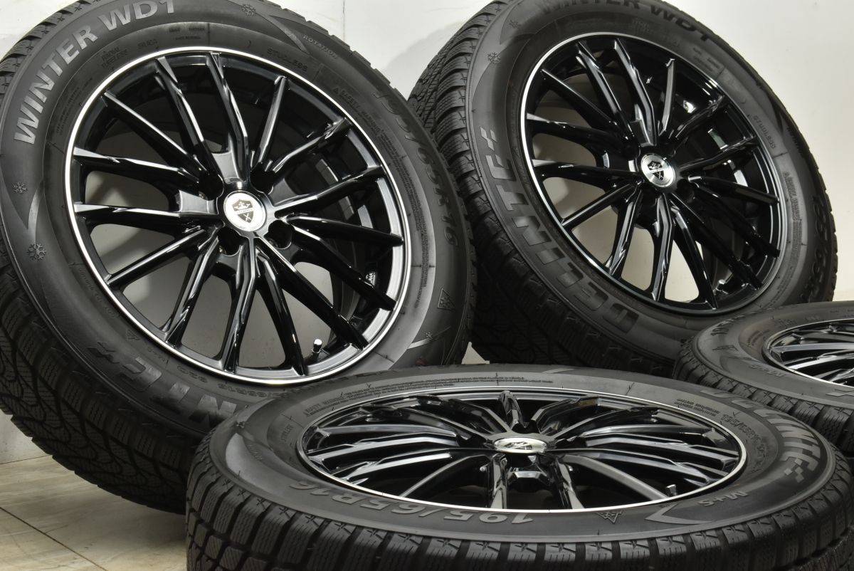 バリ溝 ESTROSA 16 in 6 J 40 PCD 100 デリンテ ウインター WD 1 195 65 R ライズ ロッキー レックス ガソリン車 スタッドレス