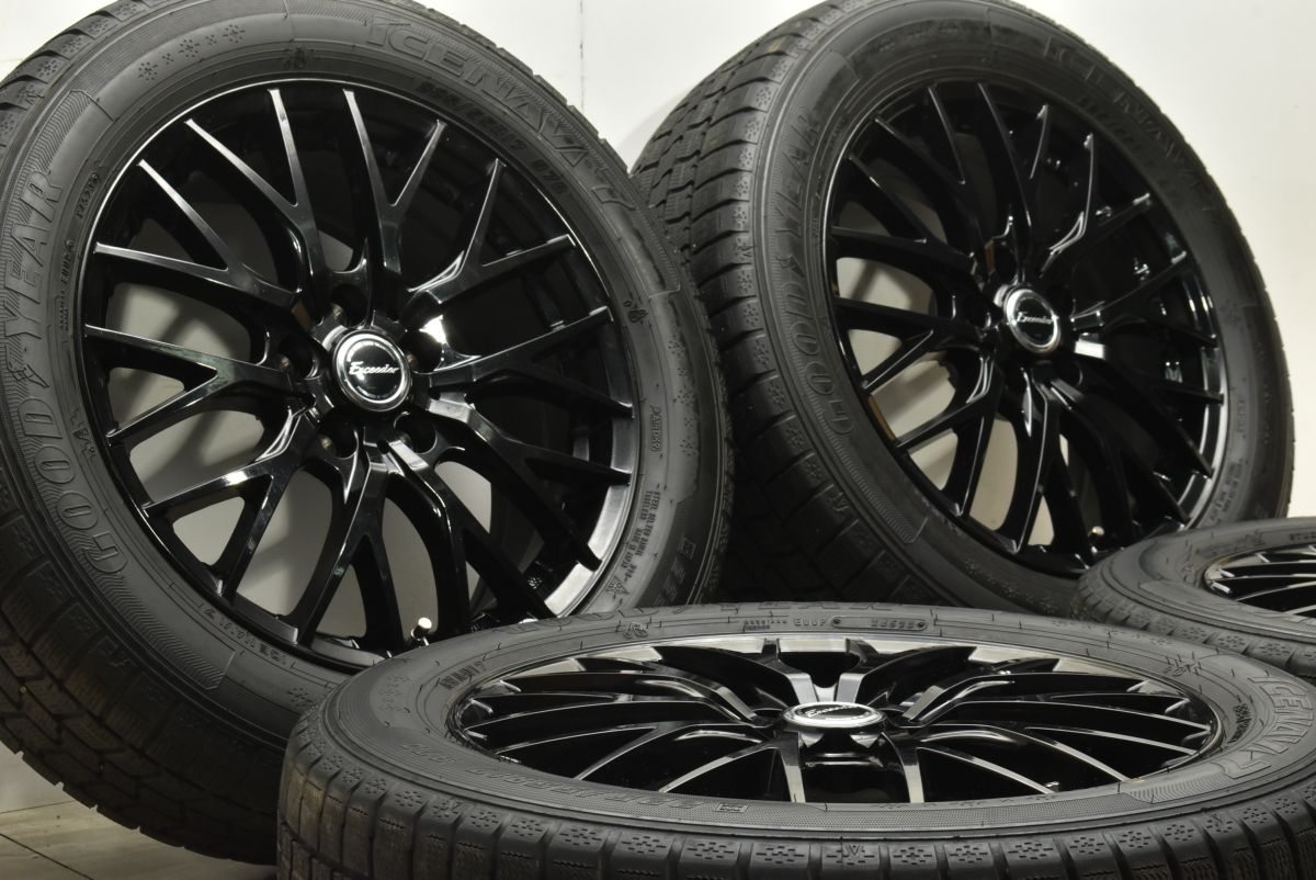 エクシーダー 17 in 7 J 45 PCD 114 3 グッドイヤー アイスナビ7 225 55 R アルファード エクストレイル MAZDA 6 スカイライン 流用