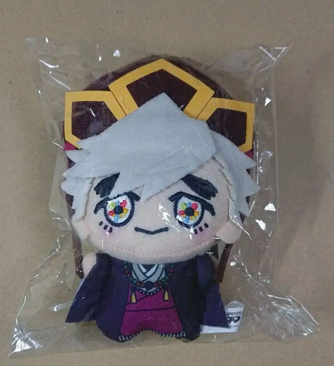 鬼滅の刃 童磨 ちびぐるみ ちびぬい