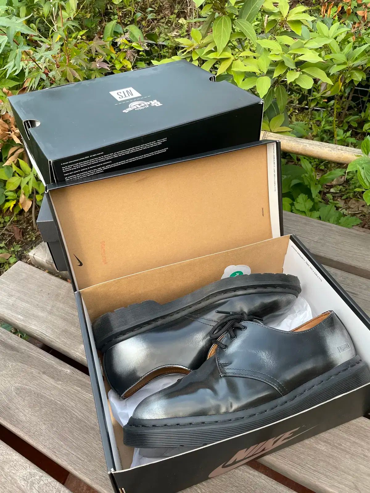 Supreme x DR. MARTENS ドクターマーチン 1461 ゴールデン サイズ