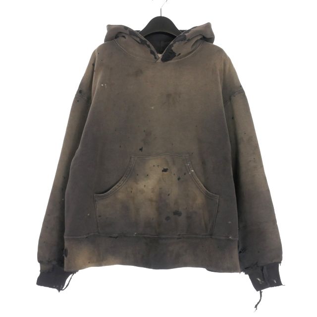 セントマイケル SAINTMICHAEL × BerBerJin 25AW DOUBLE FACE HOODIE SAINT フーディ パーカー 長袖 XL ブラック 黒 SM-HR1-0000-C56