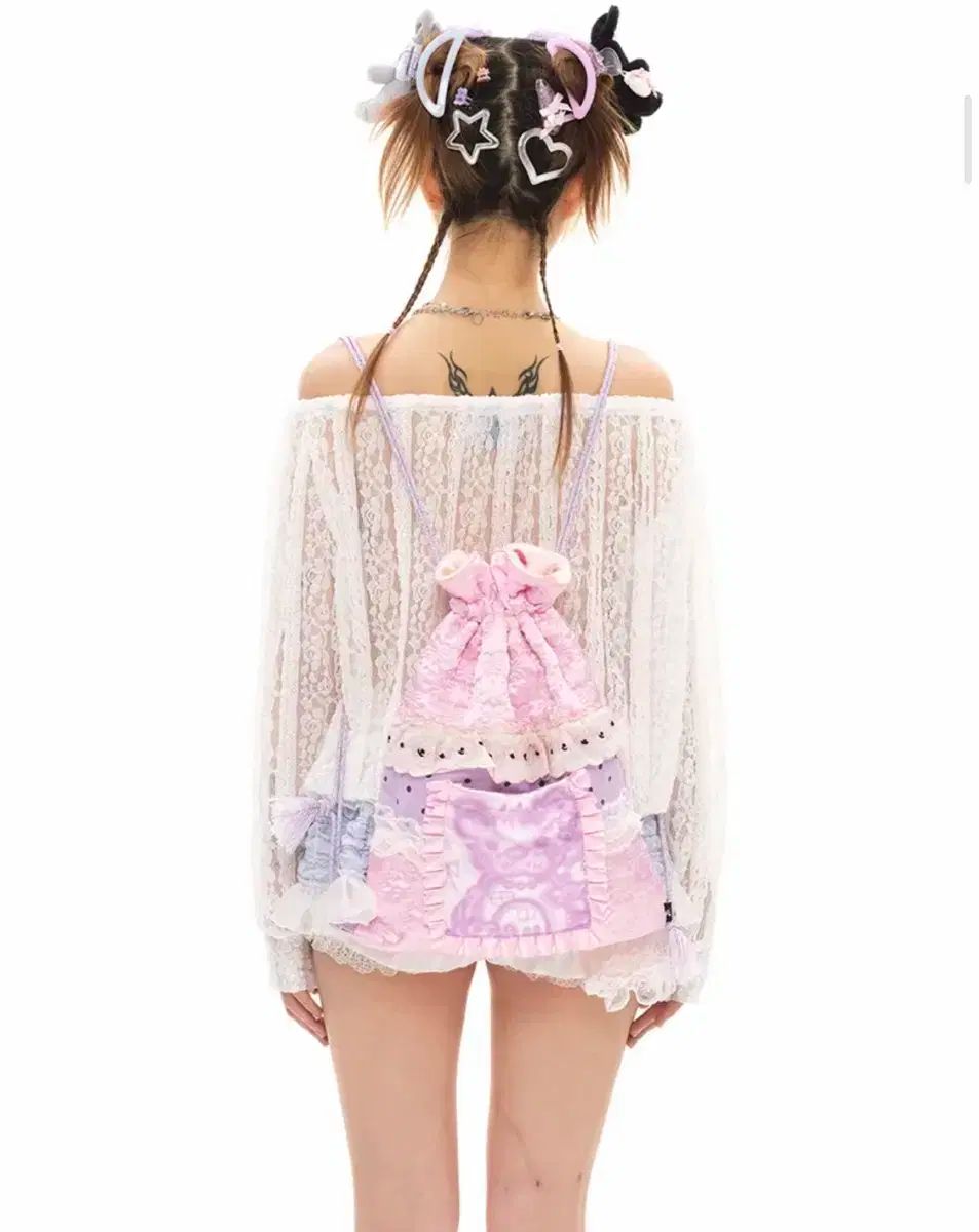 ユースバス クマ シャーリング バックパック