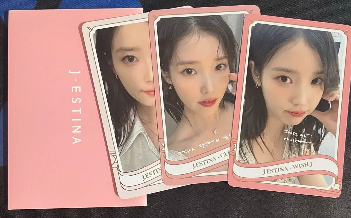 IUトレカ j.estina 韓国ジェイエスティナ限定 J.ESTINA ジェイエスティナ IUトレカセット IU jestina 【公式通販】