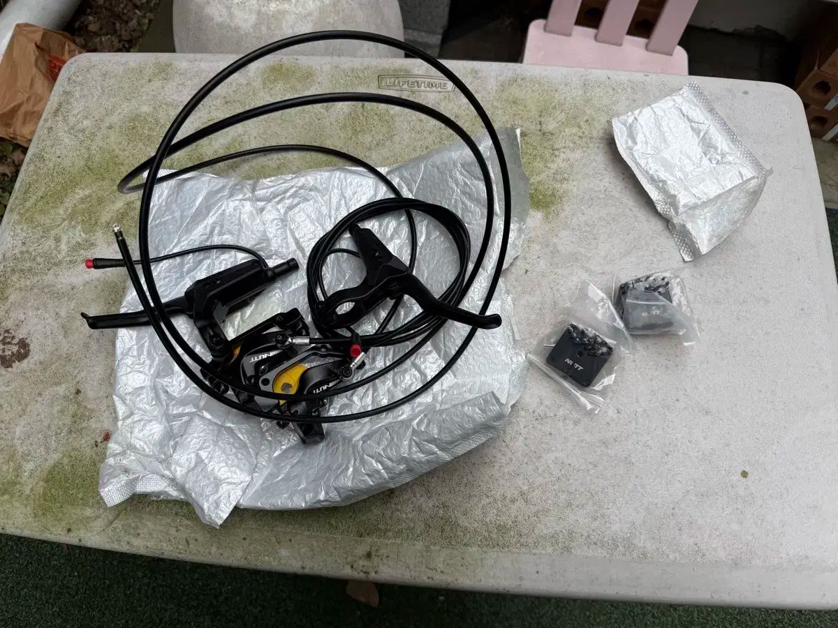 NUTT 4pブレーキ セット 放熱パッド ハン HAN 一組 含む