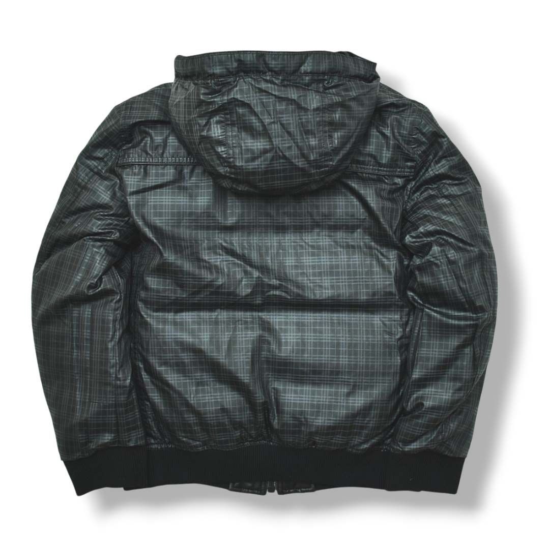 高品質 】 バーバリーブラックレーベル リバーシブル ダウンジャケット