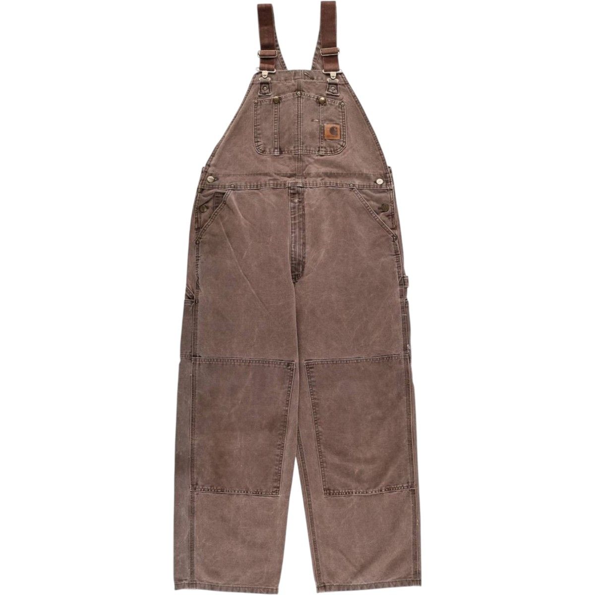 古着 ビッグサイズ 00年代 カーハート Carhartt ダブルニー ダック オーバーオール メンズw39相当 eaa595551