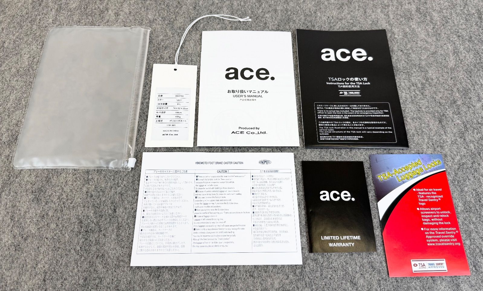 K8CD17 ace. TOKYO LABEL エース トーキョー レーベル スーツケース