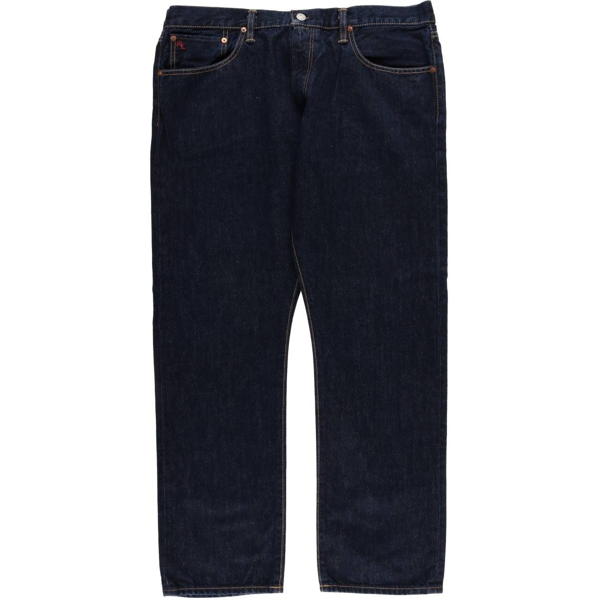 古着 濃紺 ラルフローレン Ralph Lauren POLO RALPH LAUREN ストレートデニムパンツ メンズw38相当 eaa569966