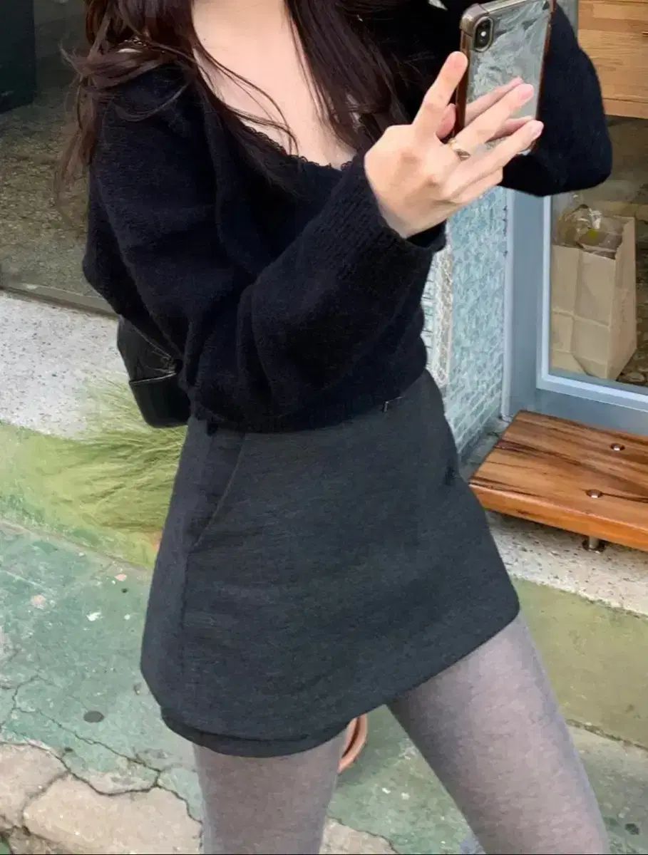 ONT ボレロ カーディガン セット ブラック