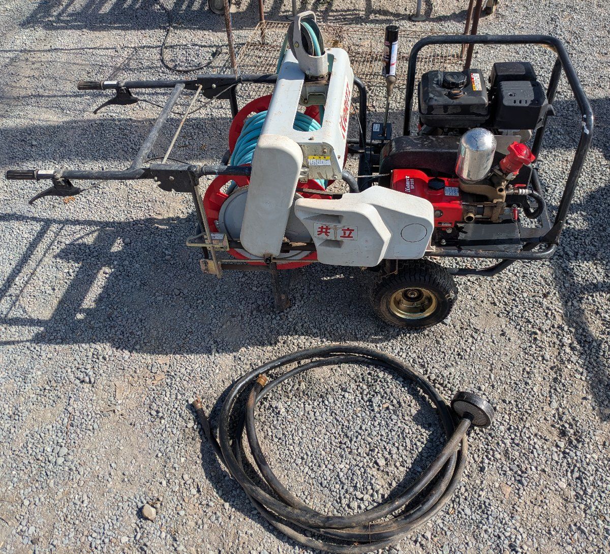 鹿児島発 共立 自走式整列動噴