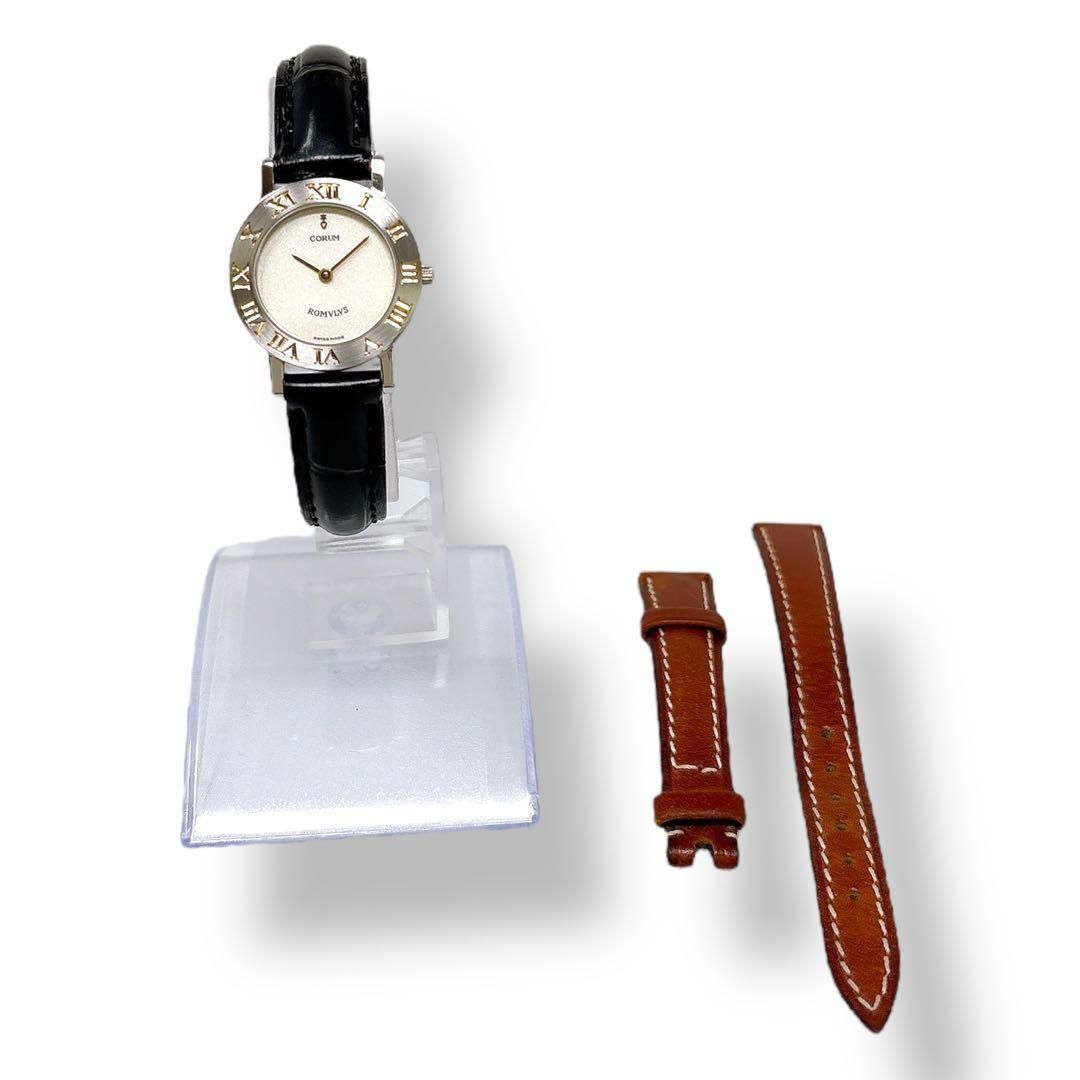コルム ロムルス 革ベルト レザー クォーツ レディース 腕時計 ブランド
