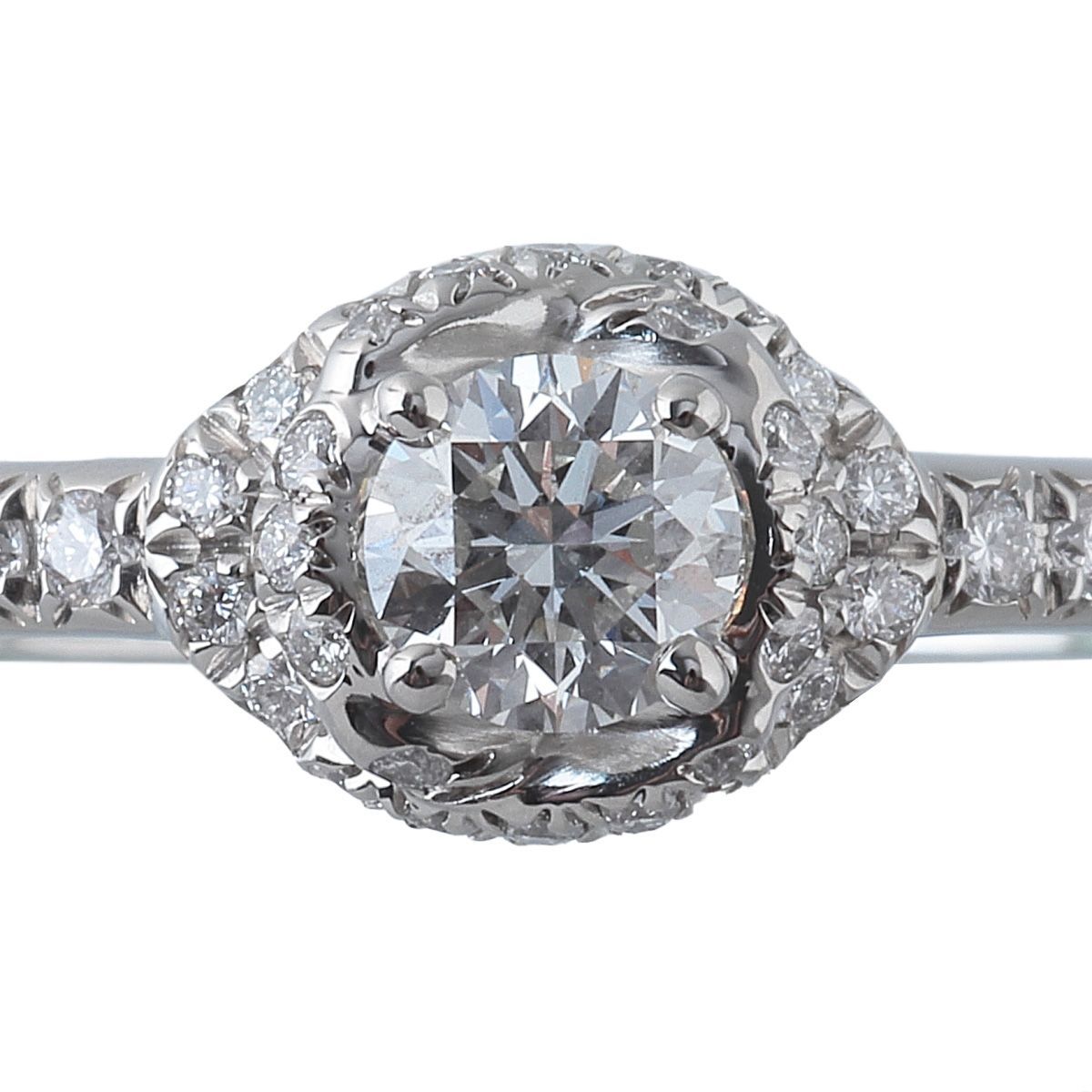 ショーメ リアン ダムール ソリテール リング ダイヤ0.31ct G-VVS1-3EX