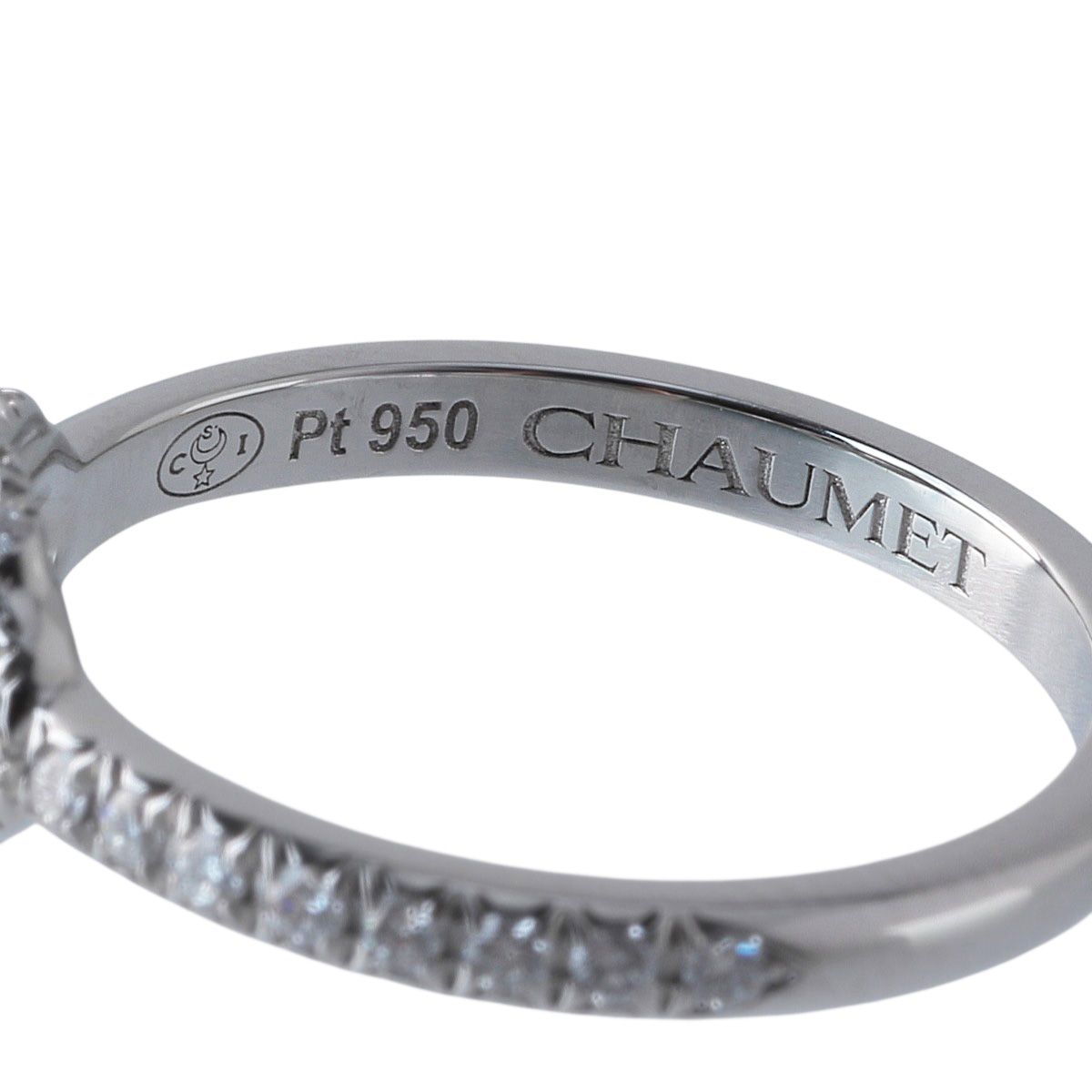 ショーメ リアン ダムール ソリテール リング ダイヤ0.31ct G-VVS1-3EX