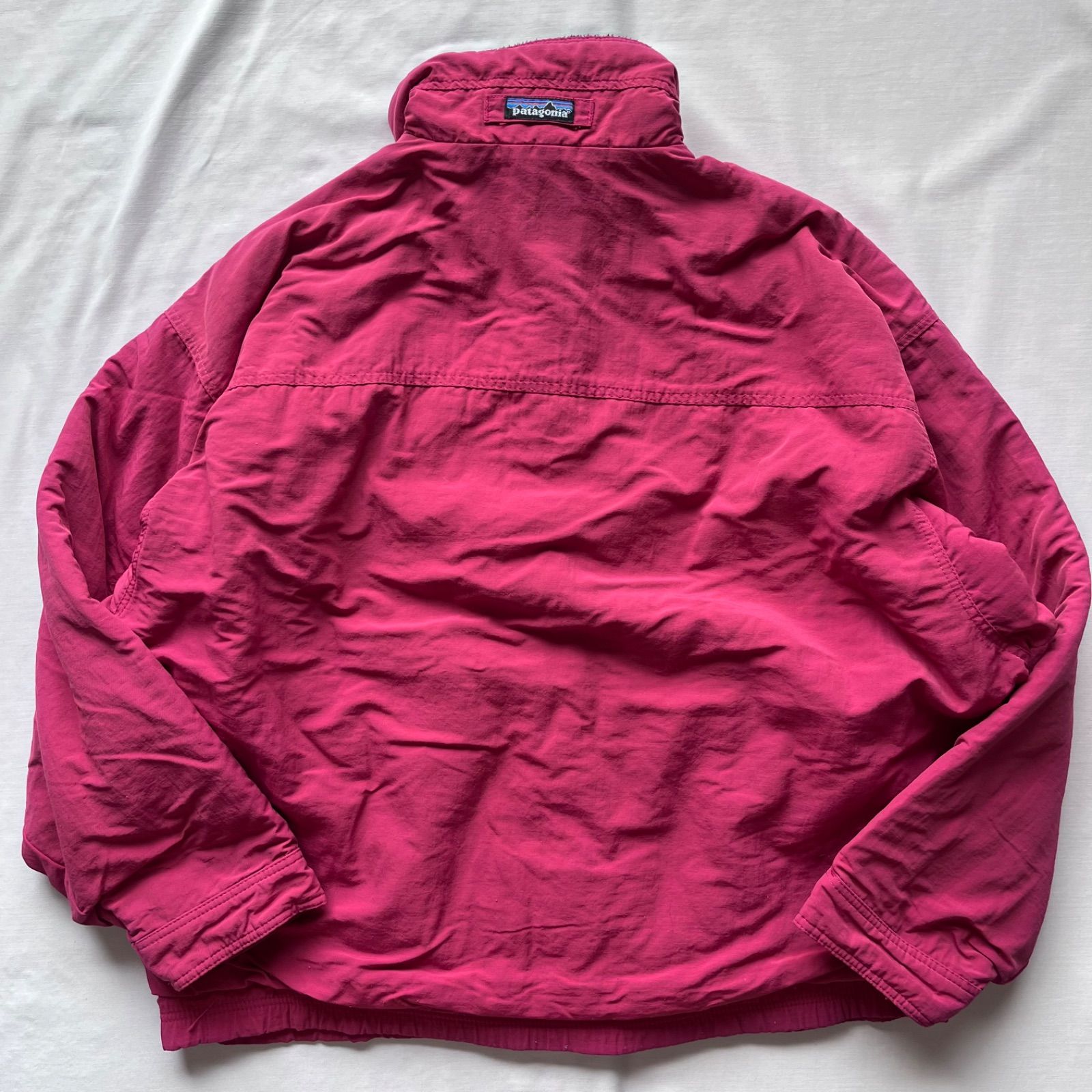 Patagonia パタゴニア　ナイロンシェルジャケット　希少カラー 80s USA製 patagoniaパタゴニア フリースライナー ナイロンジャケット