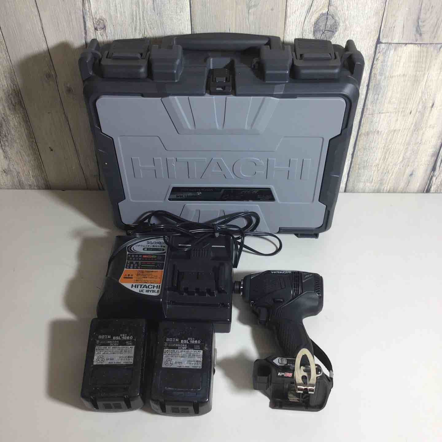 ハイコーキ HIKOKI 旧 日立工機 コードレスインパクトドライバー WH18DDL 2LFCK B 戸田店
