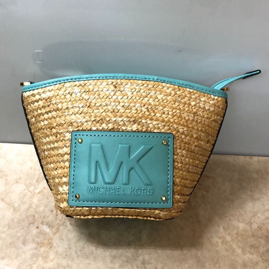 MICHAEL KORS マイケルコース かごバッグ クリアバッグ ストローバッグ 
