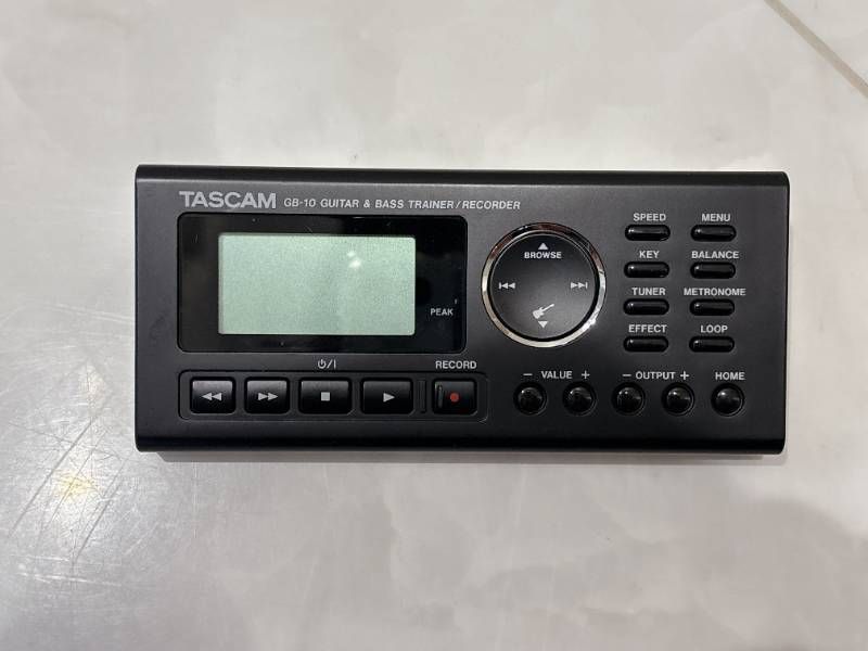 中古 美品TASCAM トレーナー/レコーダー ギター&ベース用 GB-10 TASCAM GB-10 ギター&ベーストレーナー レコーダー 音響機材 タスカム