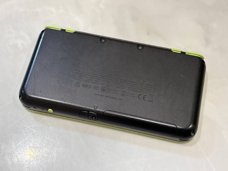  Nintendo 2 DS LL JAN 001 み ブラック ライム 本体 充電器 本体(New 2DS LL) ニンテンドー3DS/2DS