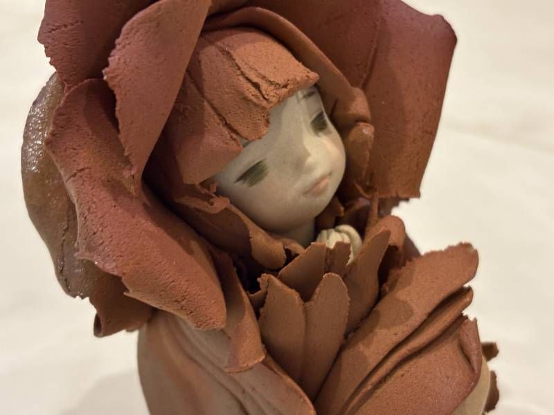 陶器人形 森の精 創作人形作家 竹内祥子 オブジェ 置物 - メルカリ