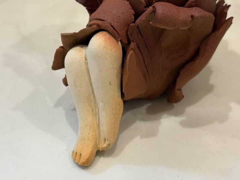 陶器人形 森の精 創作人形作家 竹内祥子 オブジェ 置物 - メルカリ