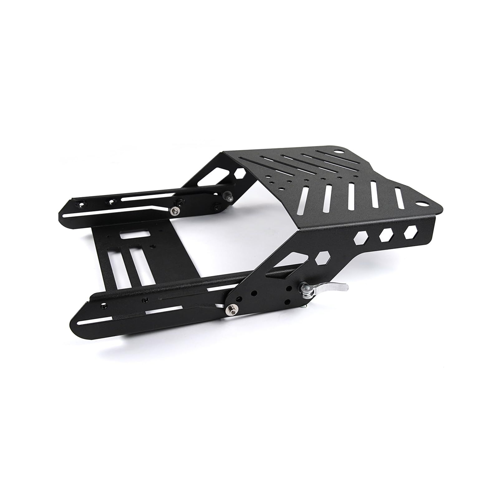 HI LINE バイク リアキャリア スライド式 クロスカブ50 110 スーパーカブ50 延長キャリア トップケース対応 スチール製 荷台 外装 カスタムパーツ スライドキャリア