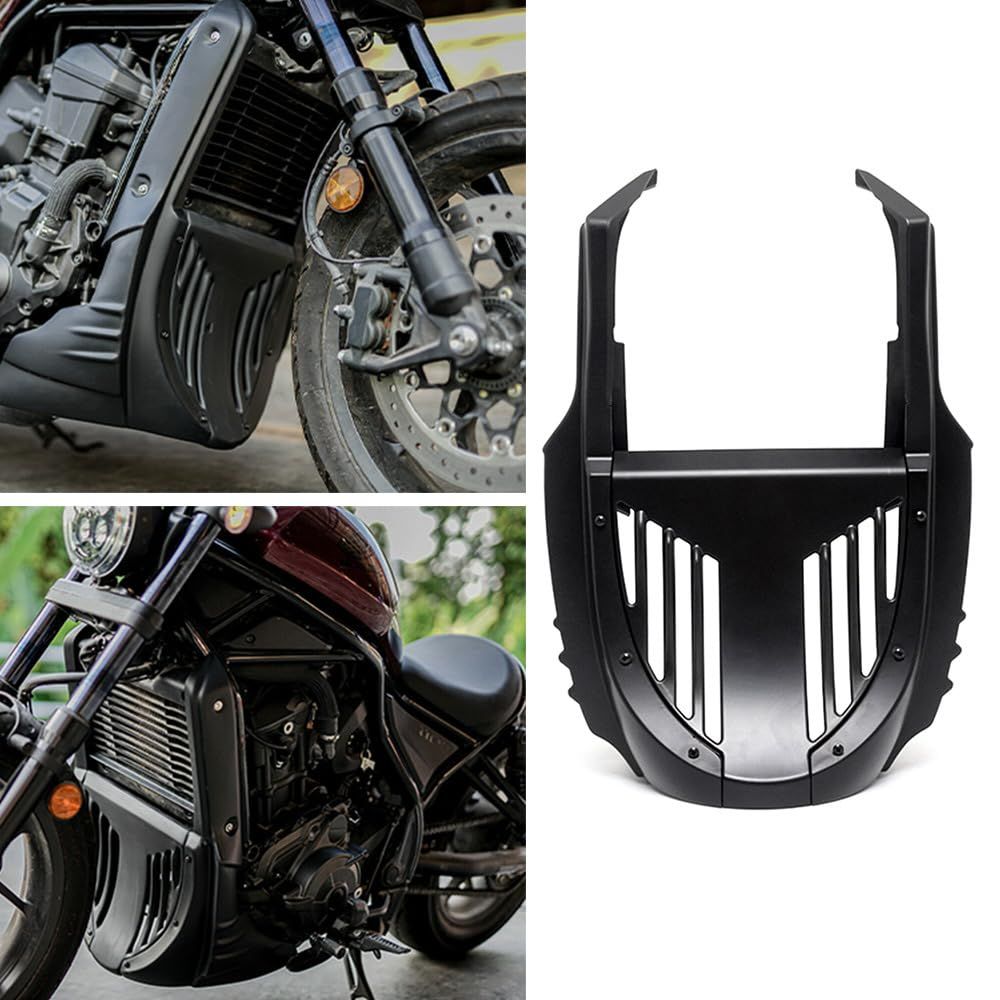 即配の日本在庫 取り付け画像付属 ホンダ レブル250 500 2017 式モデル用 アンダーカウル エンジンガード エンジンカバー カスタムパーツ カウル motokagura