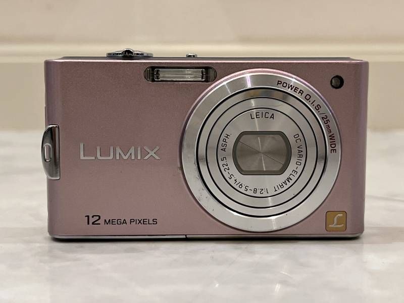 Panasonic FX60 コンパクトデジタルカメラ デジカメ DMC-FX60 ピンク 動作 済み