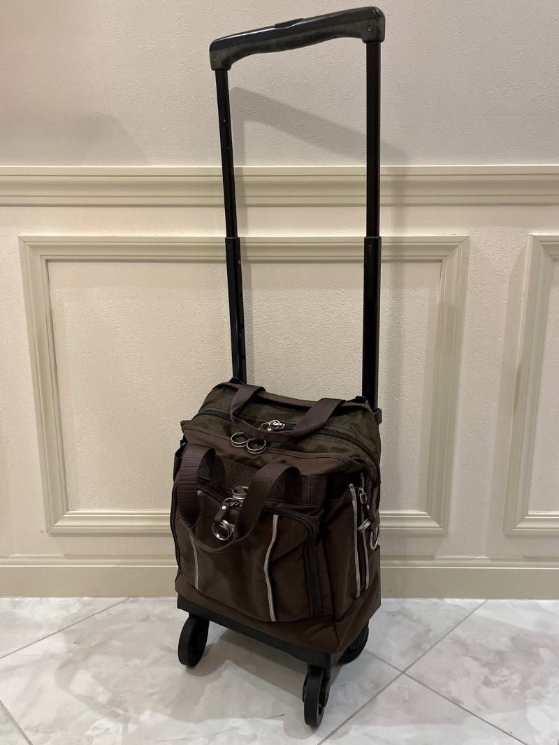 SWANY ウォーキングバッグ キャリーバッグ スワニー ブラウン