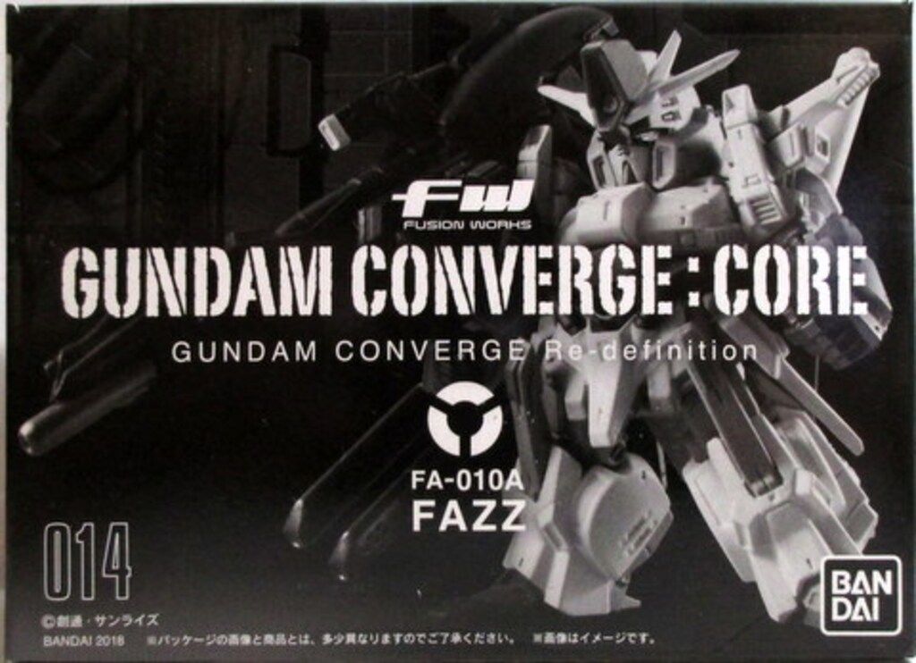BANDAI FW GUNDAM CONVERGE CORE FAZZ