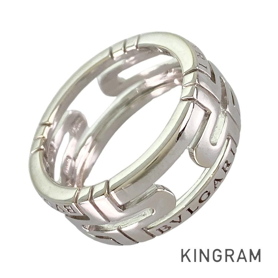 ブルガリ BVLGARI パレンテシ K18WG 9号 49 リング ftj