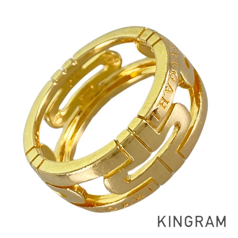 ブルガリ BVLGARI パレンテシ オープンワーク K18YG 11号 51 リング ftj