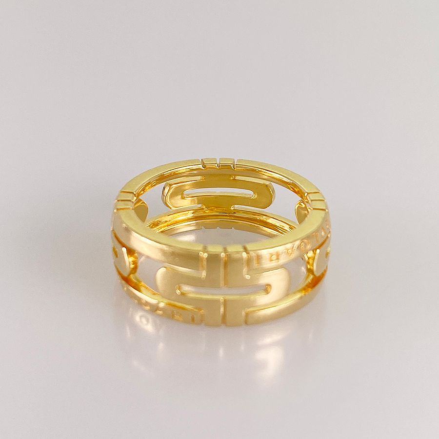 ブルガリ BVLGARI パレンテシ オープンワーク K 18 YG 11号 51 リング ftj