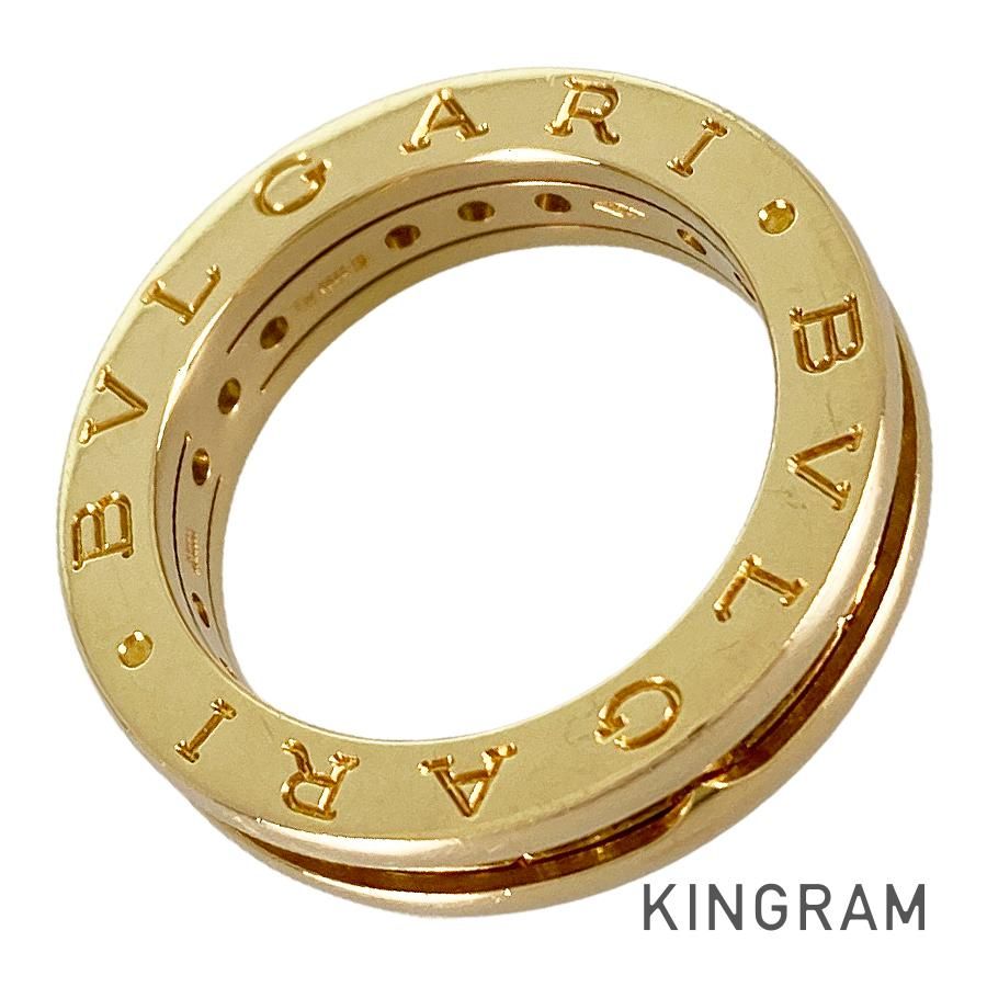 ブルガリ BVLGARI ビーゼロワン K18YG ペリドット 11号 51 リング ftj