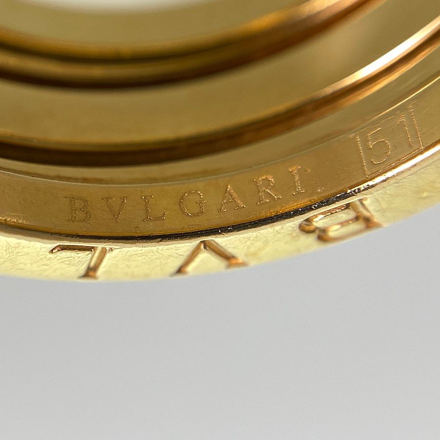 ブルガリ ビーゼロワン 2バンドリング K18WG 18金 11号 Y04596 ブルガリ ビーゼロワン 2バンドリング K18WG 18金 11号 Y04596