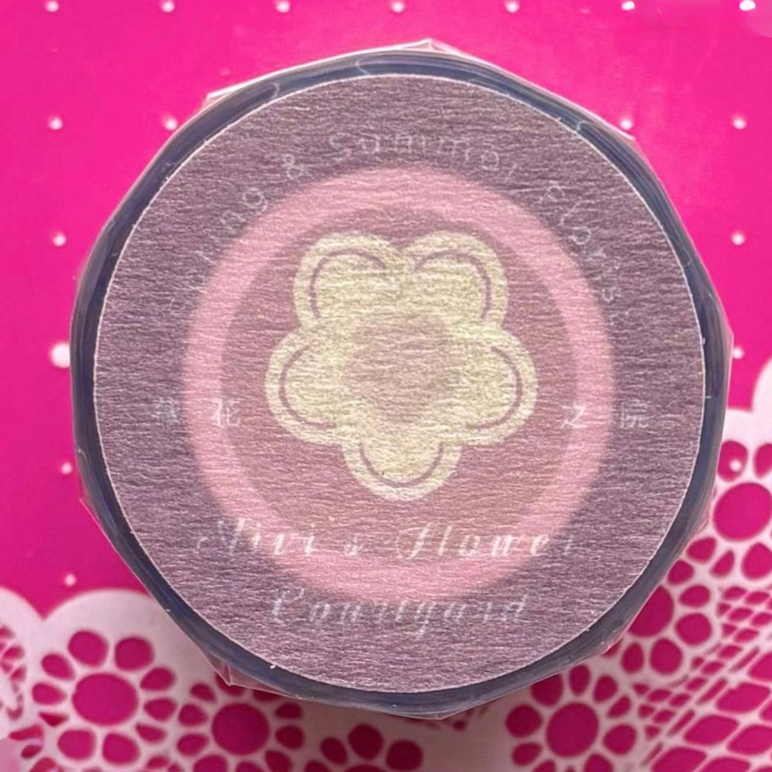 4292 PET 5cm×10m 薇花之院 海外マスキングテープ PET 薇花之院 5cm×10m 100cm/loop 海外マスキングテープ 海外マステ 花