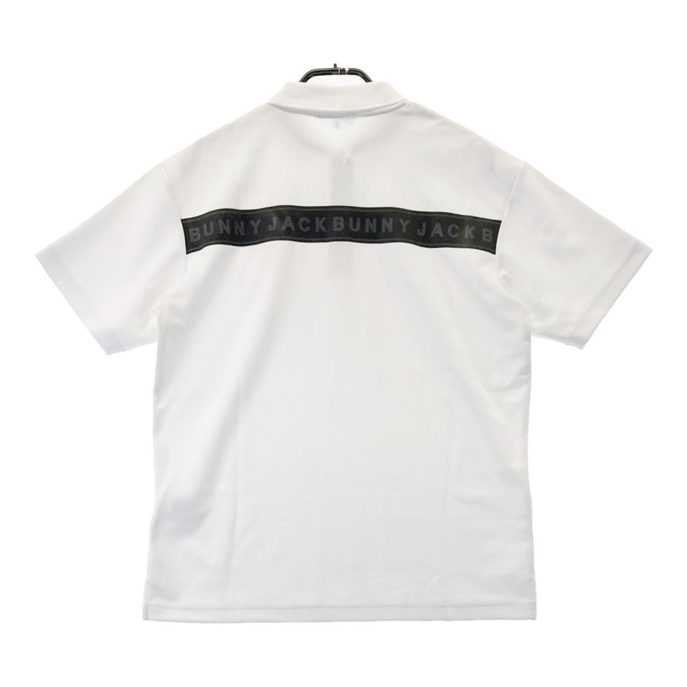 サイズ 5 JACK BUNNY ジャックバニー モデル 半袖ポロシャツ ホワイト系 ゴルフウェア メンズ ストスト