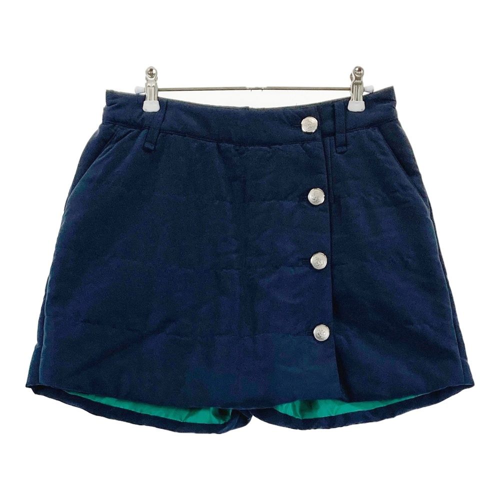 サイズ M AND PER SE アンパスィ 中綿 キュロットスカート ネイビー系 241003000506 ゴルフウェア レディース ストスト