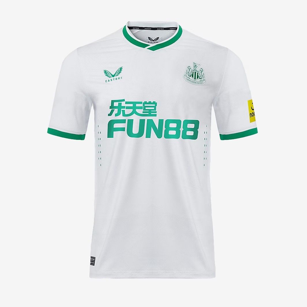 カストーレ ニューカッスル 2025 2025 プロ サード シャツ サッカー 白 ホワイト 緑 グリーン 公式モデル 日本未発売