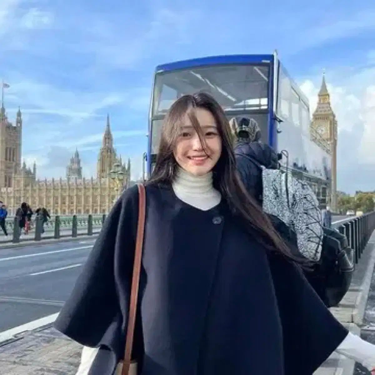 マリマーケット ハンドメイド ケープコート キャメル