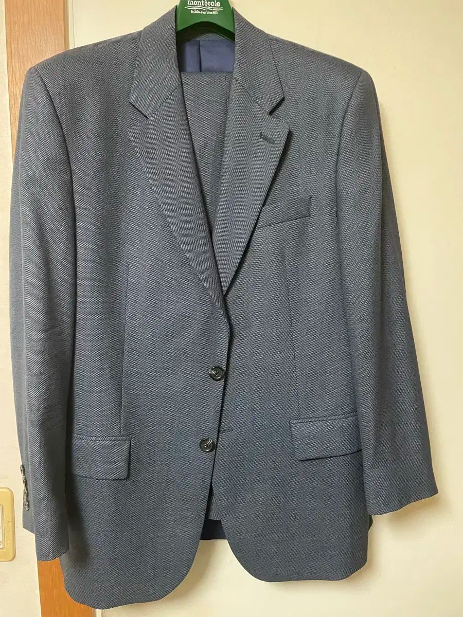 ローレン ラルフローレン グレー ブルー スーツ セットアップ 40 r