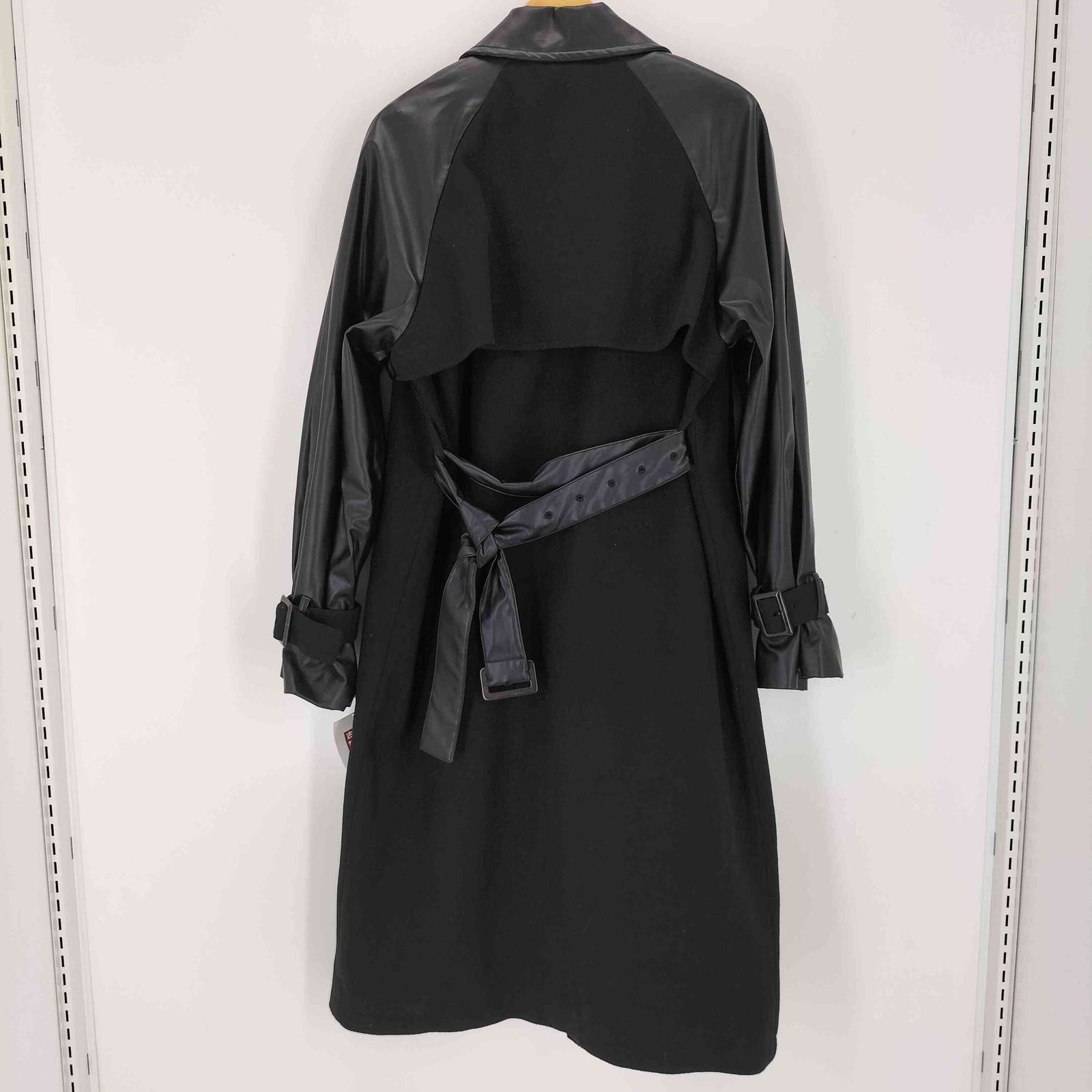 エルノロゼット Ellno Loset エコレザー切替トレンチ メンズ JPN：M 